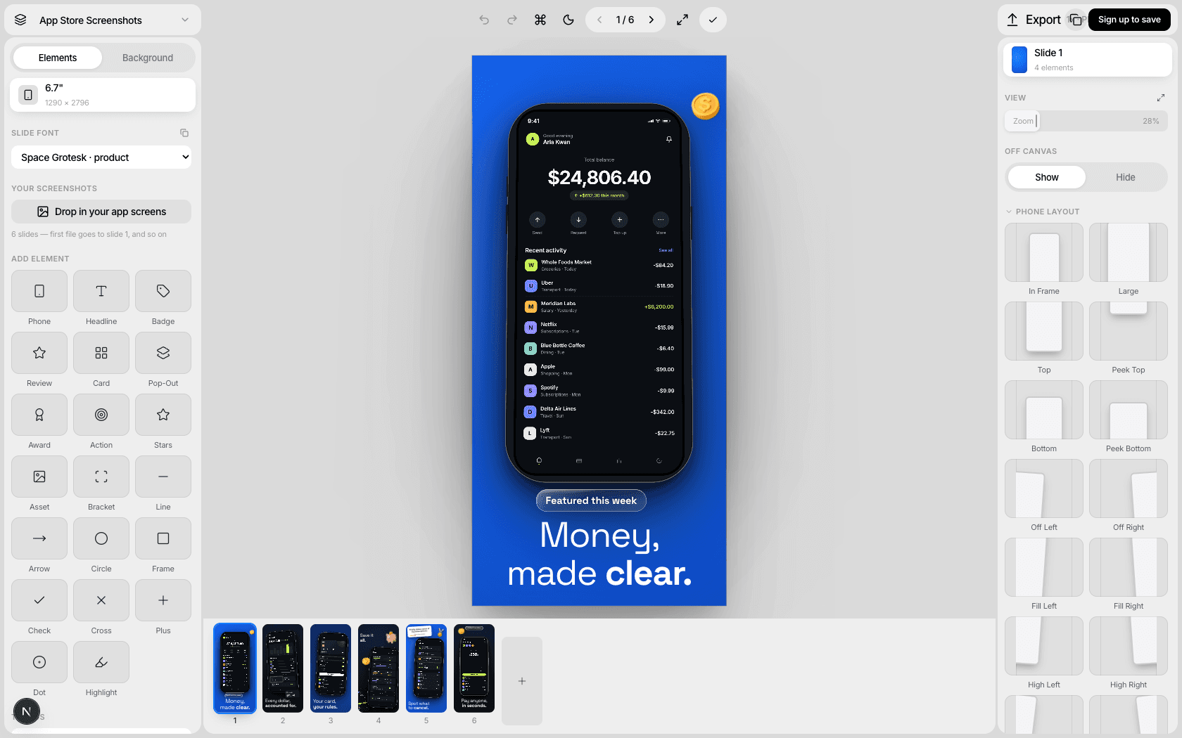 The makeapps.world editor